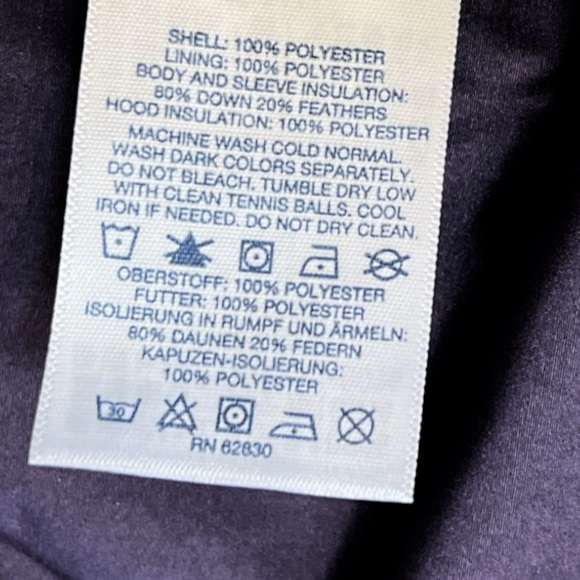 Lands’ End Classic Won’t Let You Down Puffer | XS/P (2-4) | Evening Grape | $65 - Picture 7 of 8